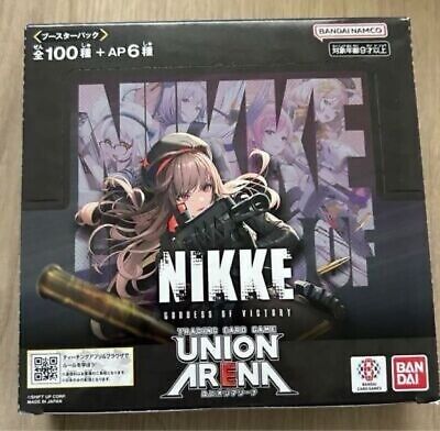 Union Arena Goddess Of Victory Nikke UA18BT Booster Pack Box Union Arena Goddess Of Victory Nikke UA18BT Booster Pack Box