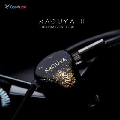 SeeAudio KAGUYA II / KAGUYA 2 1DD+4BA+2BC+2EST Hybrid Drivers