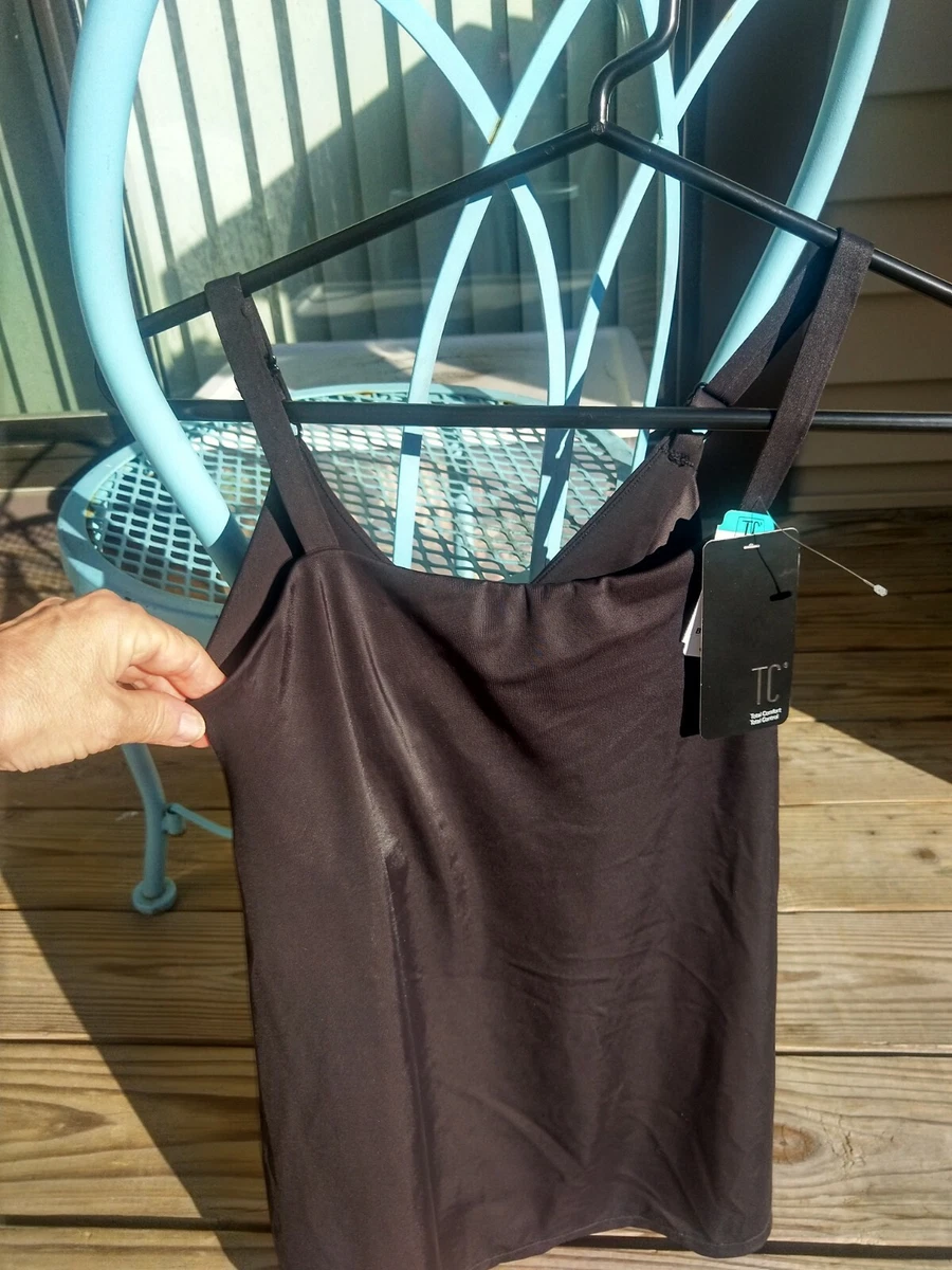 TC Total Comfort Total Control Shape Camisole BLACK SIZE SMALL