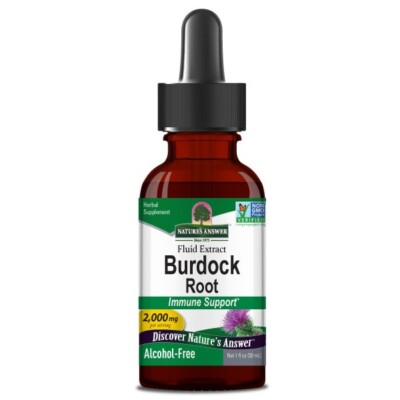 Nature's Answer Klettenwurzel 2.000mg 30ml, allgemeine Gesundheit & Wohlbefinden