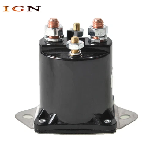 New For Club Car Golf Cart Gas #1013609 12-volt Starter Solenoid 4 terminal