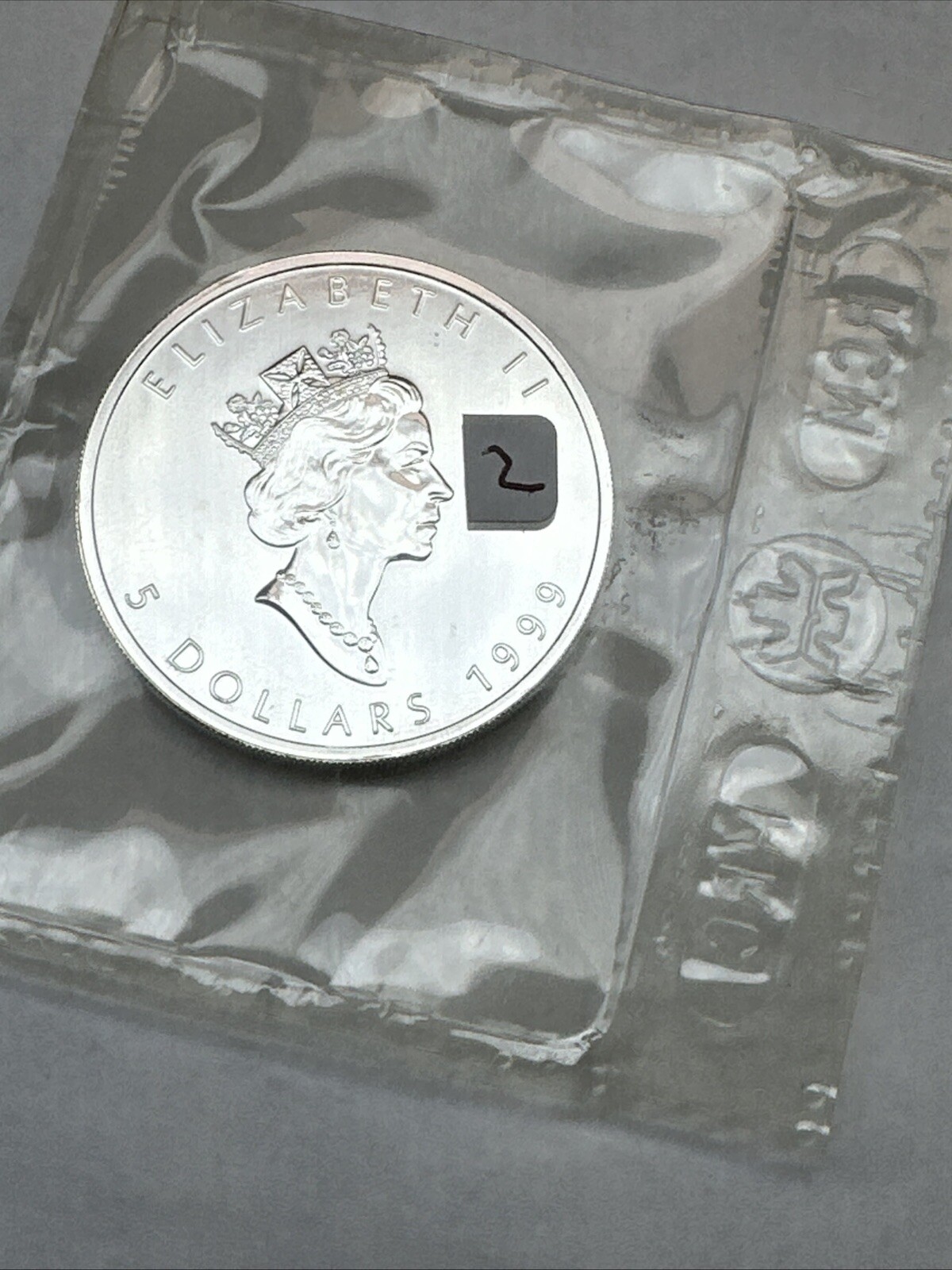 1999 1 oz 0.9999 Fine Silver Maple Leaf Sealed In Original RCM Packaging - BU