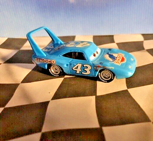 シュコー Grand-Prix Set Studio 腕時計　ミニカー　セット Disney Pixar Cars Series 2 Supercharged #43 King Dinoco 1970