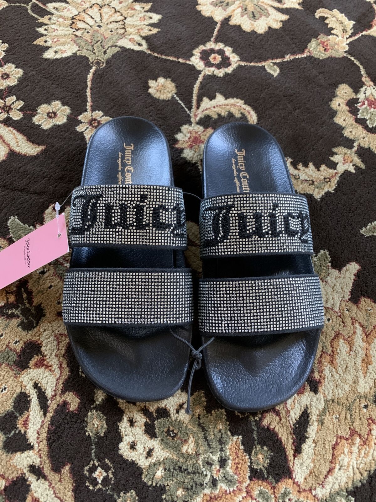 Juicy By Juicy Couture Womens Heeled Sandals Color Black  JCPenney