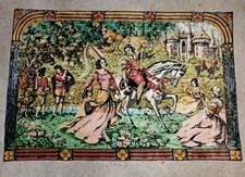 Tapisserie De type Aubusson Robert Four médiévale