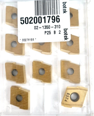 BOTEK 502001796 02-1350-310 P25 B SP2 Ø42-47   Carbide Drill Insert