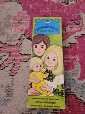 Lot of The Sunshine Family Paper Dolls mixed retro Whitman 1974 Mattel toy set