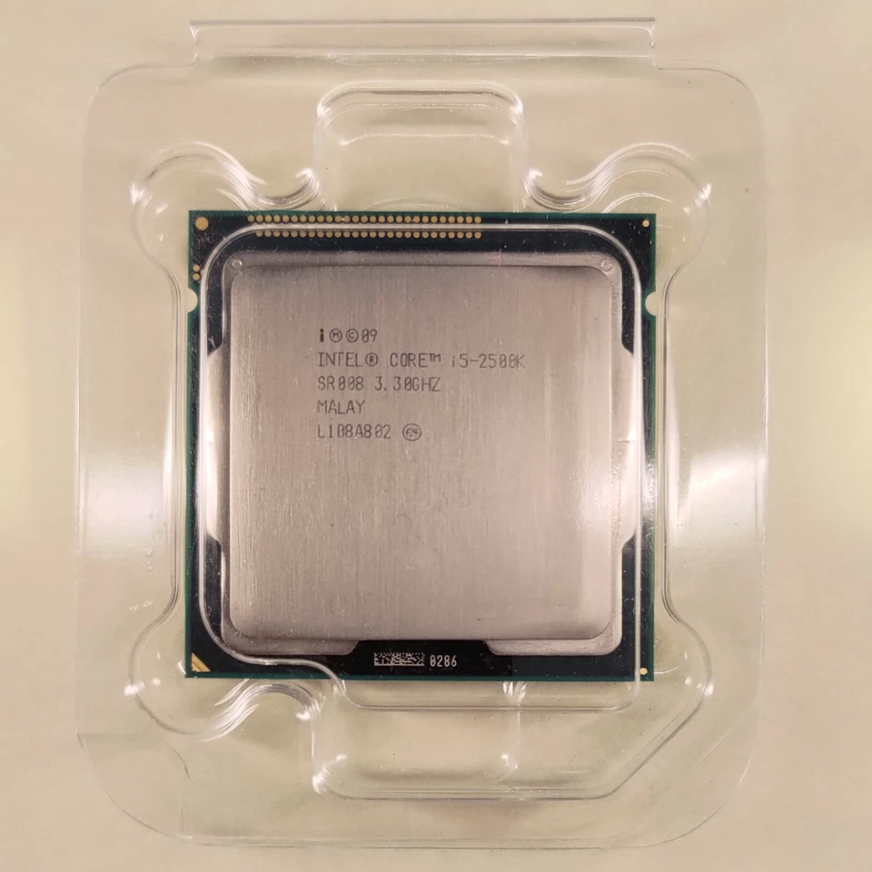 Intel Core i5-2500K Four-Core 4-Thread 3.3 GHz Unlocked LGA1155 CPU SR008 - Image 2 of 2
