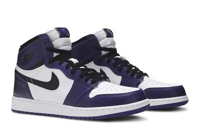 Size 3.5 (GS) - Jordan 1 Retro OG High Court Purple 2.0 for sale