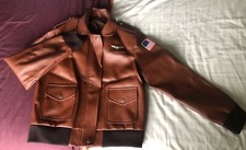 Captain Marvel/ Carol Danvers Replica Flight Leather Jacket
