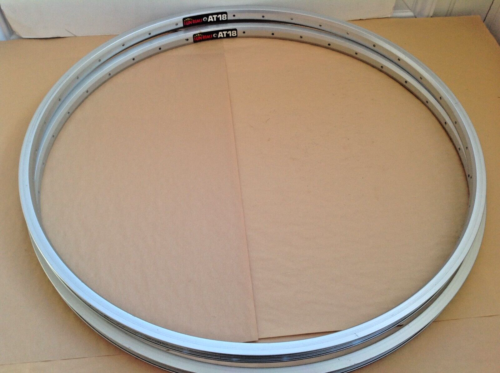 Sun Rims AT 18 700c Rims silver aluminum Schrader valve 36 hole Sunrims Clincher