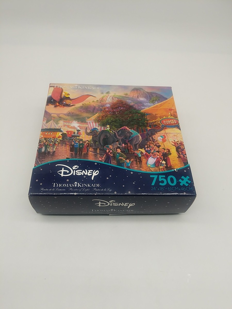 Disney Thomas Kinkade ダンボ 750ピースジグソーパズル DISNEY THOMAS KINKADE 750 PC PUZZLE: DUMBO | eBay