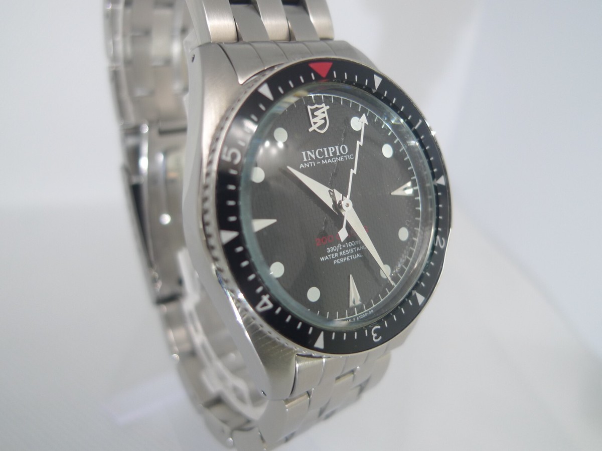 Incipio 7, swiss ETA movement, anti-magnetics wristwatch | eBay