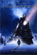 THE POLAR EXPRESS Movie Promo POSTER Tom Hanks Andrew Ableson