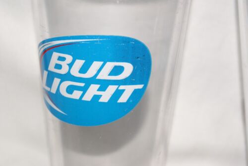 Bud Light Pint Gläser Lot Plastikbecher 16 Unzen Mann Höhle Bar - Bild 3 von 7