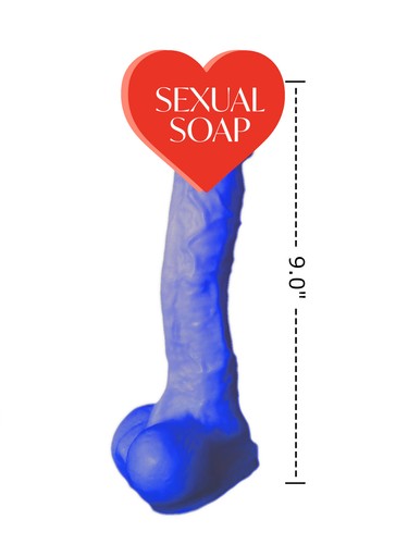 XXXL Huge Penis Soap 9" 16 oz Cool Water Big Penis Soap 9" 1LB XXXL Dick Soap - Bild 1 von 3