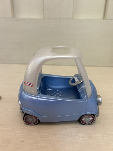 Lol Surprise Little Tikes Blue Cozy Coupe with Pull Along Car Doll House - Picture 4 of 9