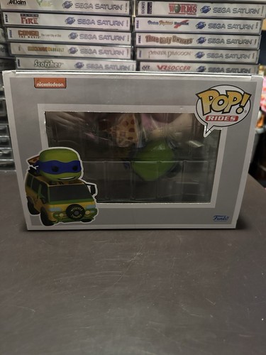 Funko Pop Rides Teenage Mutant Ninja Turtles Leo In The Van Exclusive #301 New - Picture 5 of 13