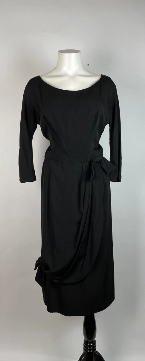 Black 1940s Vintage Dresses for Women for sale - eBay Black 1940s Vintage Dresses for Women for sale - eBay