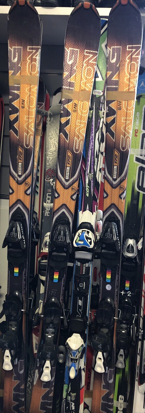 Sci SALOMON X WING usati 158cm 165cm 172cm