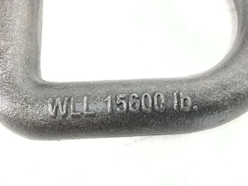 Forged 1" D-Ring Weld-On Surface Mount Bracket 15600 lbs WLL Tie Down Anchor - Picture 4 of 6