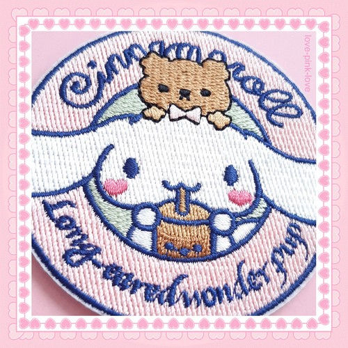 🌸CINNAMOROLL SANRIO Kawaii Embroidered Applique Iron Sew On Patch Badge UK🌸 - Picture 3 of 3