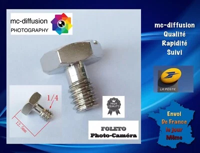 1/4" Vis. 1 Adaptateur Pour Trépied Appareil Photo