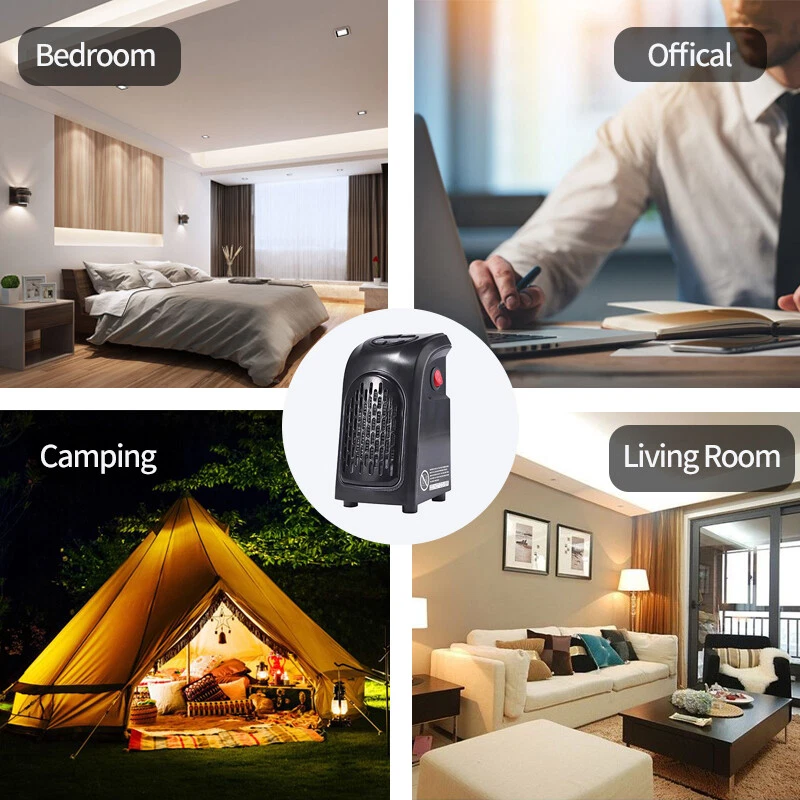 Winter Air Heater Fan Heater Electric Home Heaters Mini Room Air Wall Heater  Cer | eBay