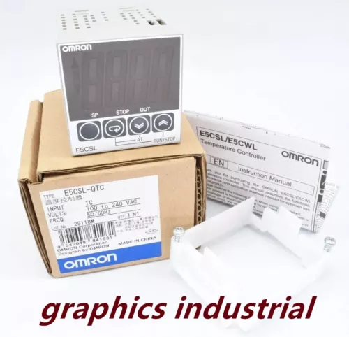 New Omron E5CSL-QTC Temperature Controller E5CSL-QTC Fast Shipping