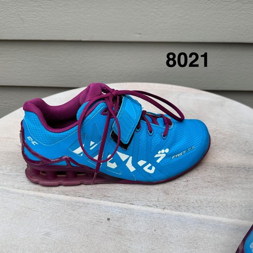Inov-8 Fastlift 315 Weightlifting Shoes Blue Berry Kids 5 Mens 5 Womens 6.5