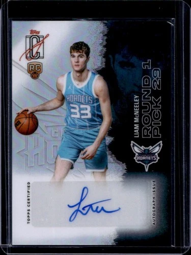 2025 Topps Signature Liam McNeeley Base (RAW)