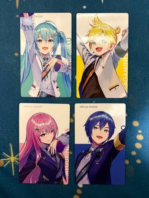 Project Sekai Epica Colorful Festival 2023 Virtual Singer Card Set Miku Rin Luk