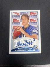 Super Bowl Champion! Top Matthew Stafford Rookie Cards to Collect 16
