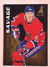 1995-96 Pinnacle Zenith Brian Savage #20 Montreal Canadiens