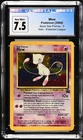 CGC 7.5 NEAR MINT+ Pokemon Mew #9 Holo Black Star Promo Pokmeon League 2000