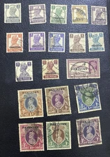 1947 Pakistan, Stanley Gibbons Nr. 1/19, komplette Serie, postfrisch