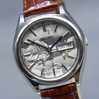 CLA'd [N MINT] Vintage SEIKO Lord Matic 5606-7070 LM 37mm UKIYOE AT Men's Watch