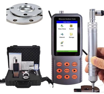 Digital Ultrasonic Hardness Tester with Test Force 49N Scale HV HRC HRA HRB HBW