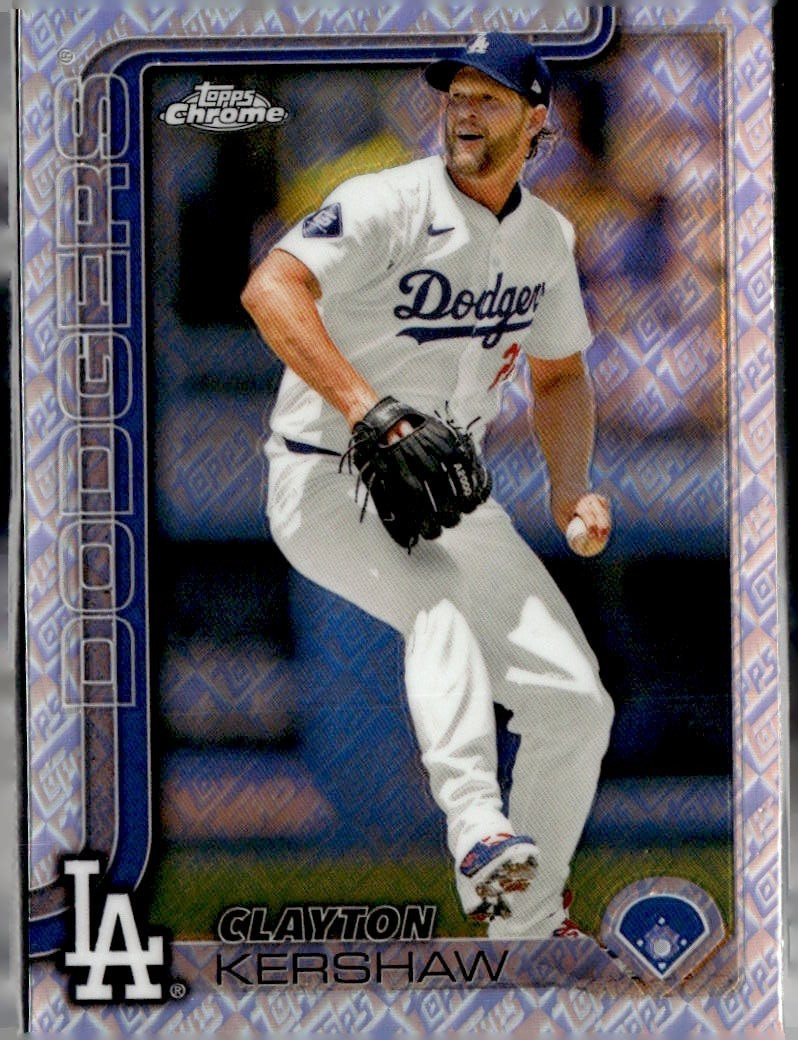 2025 Topps Chrome Topps Fanatics Refractors #88 Clayton Kershaw