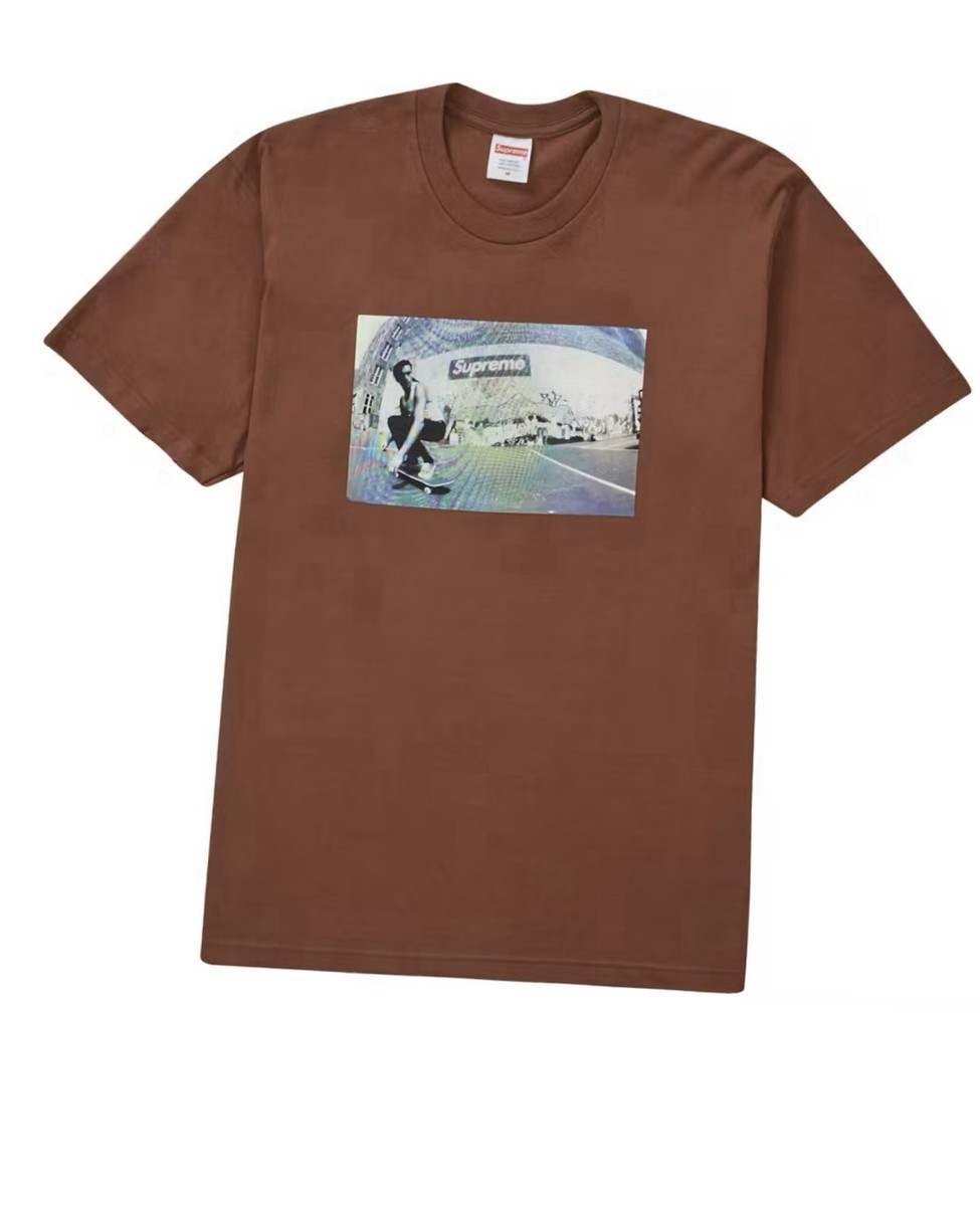Supreme SEALED Dylan Rieder Photo T-Shirt Brown Mens Medium