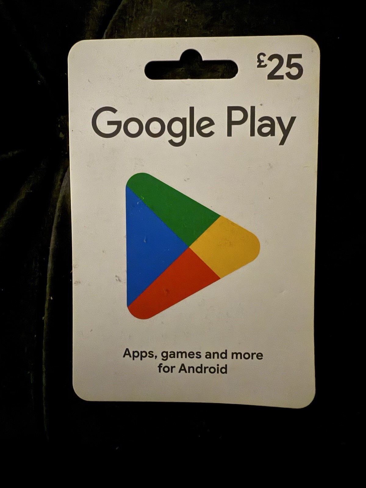 Google Play E-Gift Card £25
