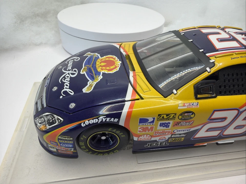 Jamie McMurray 2007 #26 Crown Royal FORD 1/24 Limited Edition # . Trunk Damage - Image 2 of 4