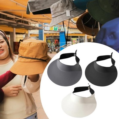 Sun Visor Hat einstellbares breites Krempe für die Aktivitäten im Freien im