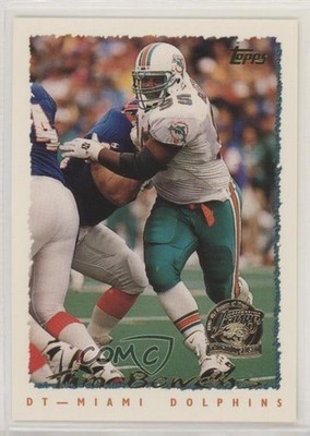 1995 Topps Jacksonville Jaguars Inaugural Season Tim Bowens #160 0o9