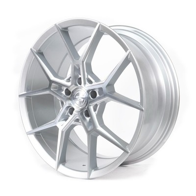 One 20x9 Select Alpine 5x112 20 Silver Brushed Wheel Rim 66.6 Alloy