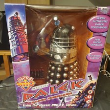 Doctor Who Classic DALEK Radio Command 12" Fernbedienung "schwarz & silber" 40MHz