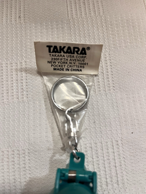 Vintage Takara Pocket Critters Tropical Paradise Birds Keychain