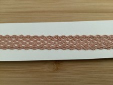 Muted Dusty Rose Victorian Style Lace Choker 652