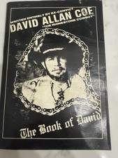 Rare Book Written By David Allan Coe