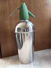 SIFONE SELTZ CIMA 629671 SELTZER SODA VINTAGE IN ACCIAIO INOX 18/8 